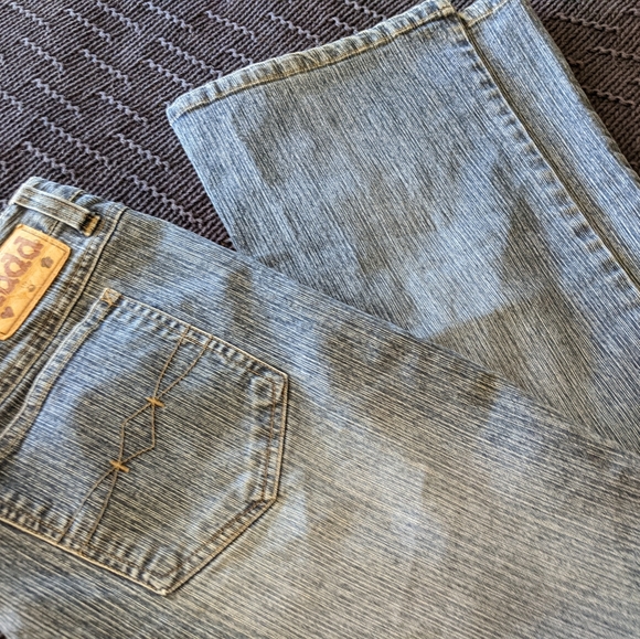 Y2K Mudd Jeans High Rise Bootcut Sz 11 NWOT - Picture 12 of 13